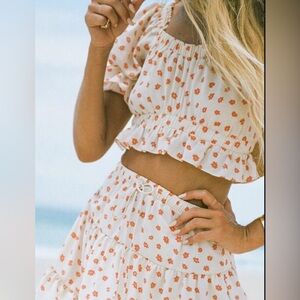 Sabo Skirt Raffi Top & Skirt Set (NWT)